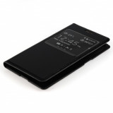 Husa SAMSUNG Galaxy S3 Mini - Flip Cover (Negru), Cu clapeta, Piele Ecologica