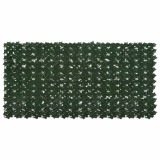 vidaXL Ecran de balcon cu frunze Verde &icirc;nchis 200 x 100 cm 42040627