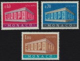 C290 - Monaco 1969 - Europa-cept 3v. neuzat,perfecta stare