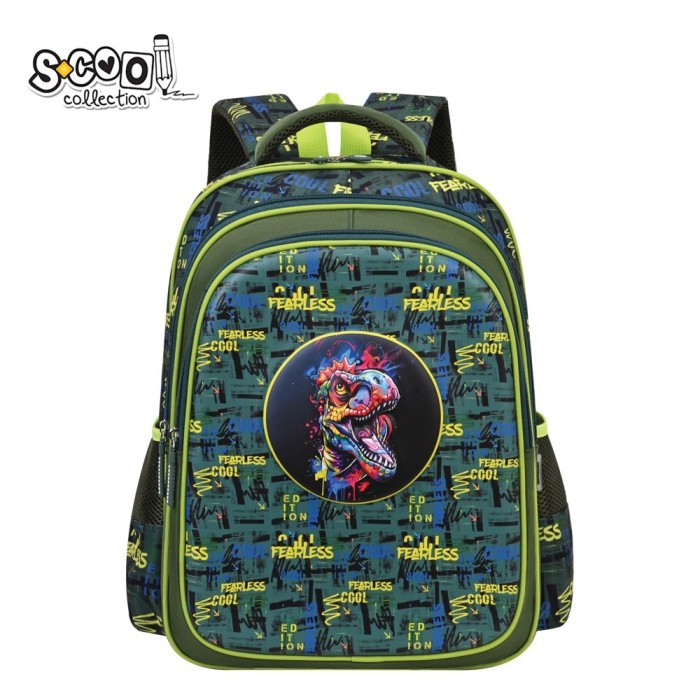 Ghiozdan 3D ergonomic FEARLESS, 43x30x22 cm &ndash; S-COOL