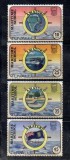 Serie Completa 4 Timbre Tuvalu 1981 Scoala Maritima Amatuku Barci si Drapel Nestampilate - A688
