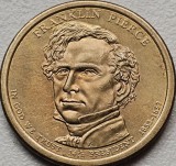 1 Dollar 2010 USA, Franklin Pierce - 14th President - 1853-1857, km#476