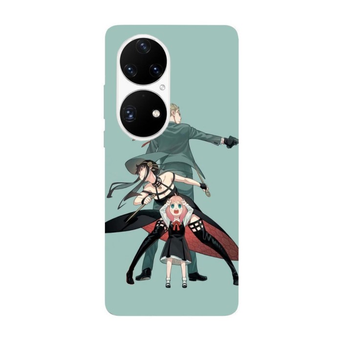 Husa compatibila cu Huawei Nova Y70 model Spy x family Anime, Silicon, TPU, Viceversa