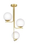 Lustra Pendul GoodHome Baldaz, auriu, surse 3 x (E14), IP20