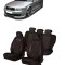 Set huse scaune compatibile Audi A4 B6 (2002-2008) Piele + Textil