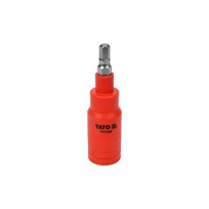 Bit hex 6 x 75 mm cu adaptor 3/8&quot; vde Yato YT-21082