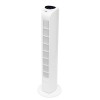 Ventilator de podea tip coloana, telecomanda, butoane tactile, 3 trepte viteza, temporizator, oscilatie, 60,5 dB(A), Home