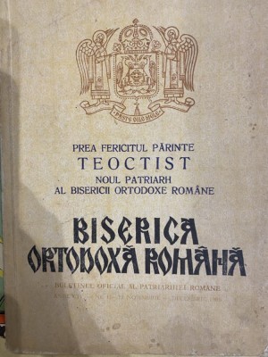 1986 Teoctist noul patriarh al BOR - Biserica ortodoxa Romana, Buletin oficial al Patriarhiei Romane, Nicolae Ceausescu foto
