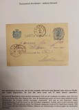 Romania 1896 - Carte postala circulata PIUA PETRI-BRAILA