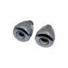 Set 2 buc Obertain cu rozeta din metal, apa calda si rece, 1/2&quot;