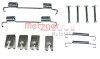 Set accesorii, saboti frana parcare LAND ROVER DISCOVERY III (LA, TAA) (2004 - 2009) METZGER 105-0023