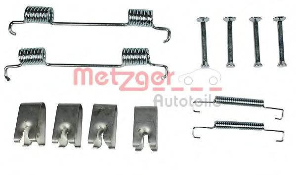 Set accesorii, saboti frana parcare LAND ROVER DISCOVERY III (LA, TAA) (2004 - 2009) METZGER 105-0023