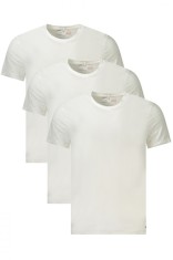Calvin Klein Underwear Set 3 tricouri barbati, regular fit, alb (Marime: 2XL) foto
