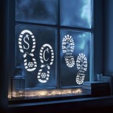 Cumpara ieftin Set sabloane pentru urme decorative &ndash; plastic &ndash; 30,5 x 14 cm &ndash; 4 bucati Best CarHome