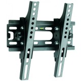 Suport TV de perete OMEGA, reglabil, diagonala 23&amp;quot;-42&amp;quot;, greutate maxima suportata 25 Kg, negru