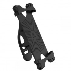 Suport biciclete, Baseus Miracle pentru telefoane, 4-6 Inch, Negru foto