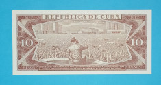 Cuba 10 Pesos 1988 &amp;#039;Discurs Castro&amp;#039; UNC serie: FE10 003165 foto