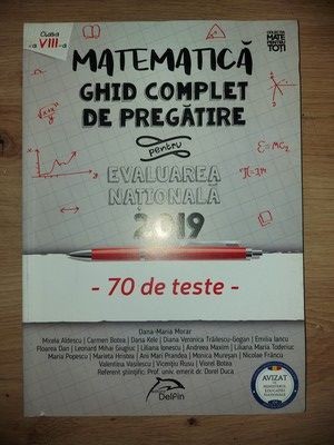 Matematica: Ghid complet de pregatire pentru Evaluarea Nationala 2019 foto