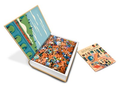 Exploring Hogwarts Puzzle and Book Set foto