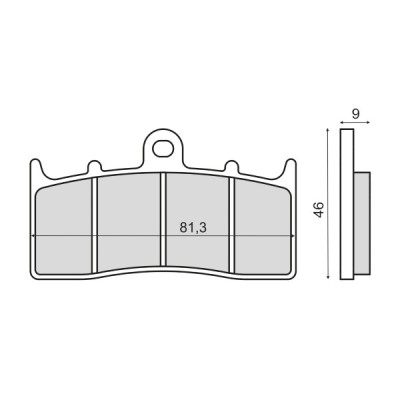 Placute frana sinter BMW R 850 R fata Cod Produs: MX_NEW 225103013RM foto