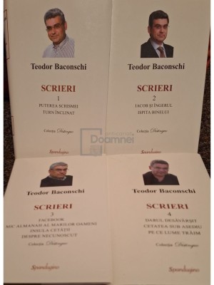 Teodor Baconschi - Scrieri, 4 vol. (Editia: 2021 / 2022) foto
