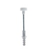 Set montaj vas WC, Easy-Fix DPL0670, alb