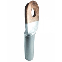 Papuc electric cupru aluminiu Cu-Al 16mm2 terminali tubulari diametru gaura 8mm lungime 70mm