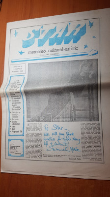 ziarul star 9-15 aprlie 1990-interviu cu paunita ionescu,art.lucia hossu longin foto