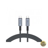 Cablu Date si Incarcare USB-C - USB-C Tech-Protect Ultraboost Max 240W 2m Gri