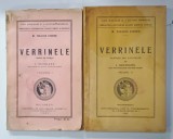 VERINELE de M. TULLIUS CICERO , VOLUMELE I - II , traducere din latina de I. SUCHIANU , 1925 -1926
