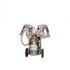 Aparat de muls oi/capre EMT, 4 posturi, bidon inox 25L, pompa vacuum ulei, tanc vacuum 16L, 0.75CP, 40 oi/ora