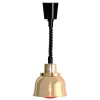 Lampa halogen incalzit alimente, prindere tavan, extensibila, cupru