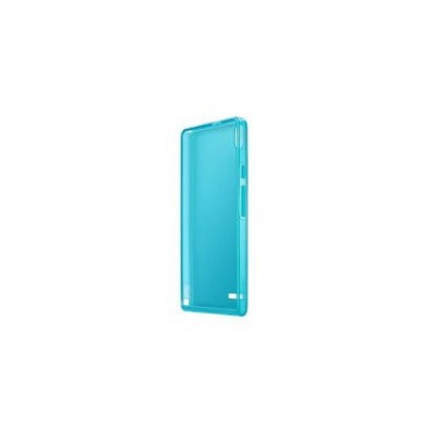 Husa Capac TPU Huawei Ascend P6 Turquoise Blister foto