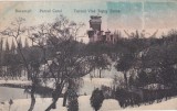 Bucuresti. Parcul Carol. Turnul Vlad Tepes /Iarna/ (scrisa 1921)