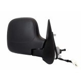 Oglinda exterioara Citroen Berlingo (Mf), 07.1996-02.2008, Peugeot Partner (G), 07.1996-03.2008, Dreapta, Crom, electrica, carcasa neagra, Convex, Be