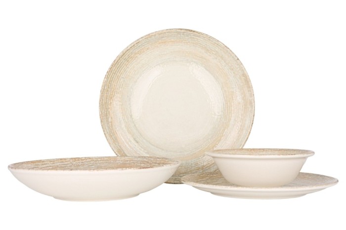 Bonna Set de vesela - Patera - 24 bucăți - 6 persoane - Porţelan
