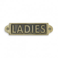 Placheta din fonta pentru toaleta doamnelor IA-62