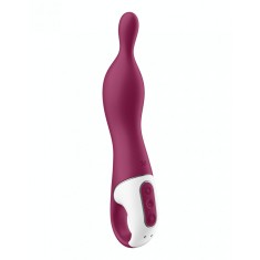 Stimulator A-Mazing 1 Punctul A 12 Moduri Vibratii Silicon USB Mov 21.8 cm