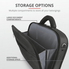 Geanta Trust Sydney Carry Bag for 17 laptops - black foto
