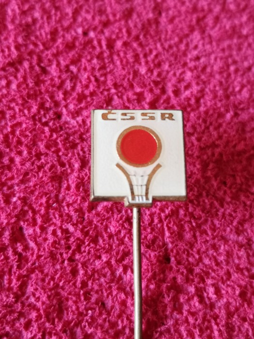 Insigna sport-baschet - Federatia de Baschet din CEHOSLOVACIA