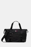 Tommy Jeans geantă culoarea negru, AM0AM13405