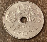 C50 - Moneda foarte veche - Norvegia - 1 koroana - 2004