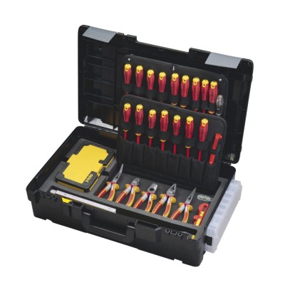 Felo 41387818, Trusa cu unelte VDE, Ergonic E-Slim in cutie XL-BOXX, 78 piese foto