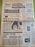 Scanteia tineretului 20 mai 1967-trustrul constructii cluj,reclama pepsi