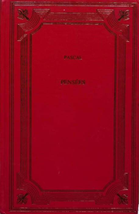 Pensees - 1997 - Blaise Pascal ($S205)