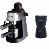 Set espressor Zass ZEM 05 cu rasnita Zass ZCG 05 - NOU