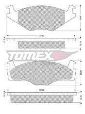 Set placute frana fata Vw Jetta 1 , Passat 35i , Passat 3B , Vento - SPF65824 foto