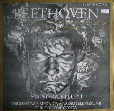 Vinyl/vinil - BEETHOVEN - Concert Nr. 5 Pentru Pian Și Orchestră foto