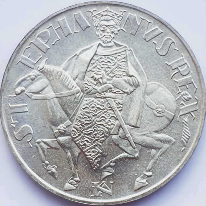 547 Ungaria 50 Forint 1972 King Saint Stephen km 596 argint