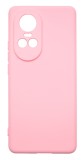 Husa de protectie din silicon pentru OPPO Reno 10 Pro, SoftTouch, interior microfibra, Roz, Oem